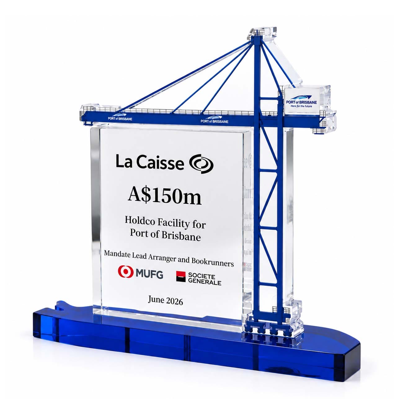 Crystal Crane Deal Toy